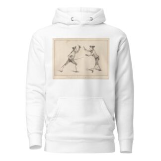 Position Aprés Avoir Desarmé sur le Coup de Quarte by James Gwin Hoodie