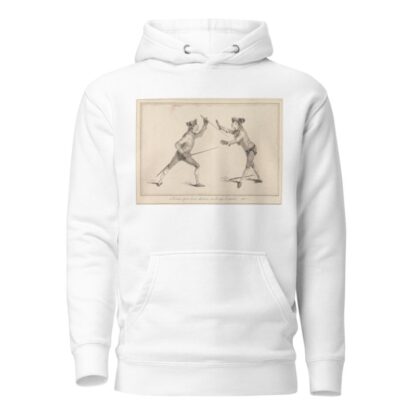 Position Aprés Avoir Desarmé sur le Coup de Quarte by James Gwin Hoodie