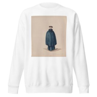 A monk from the order of St Francis viewed from behind by Francisco Fierro Sweatshirt