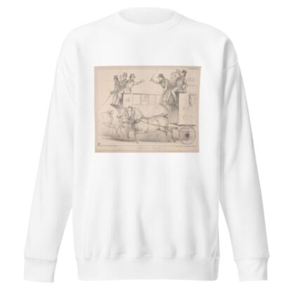 Omnibus race by John Doyle Sweatshirt