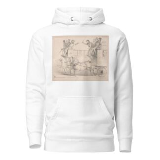 Omnibus race by John Doyle Hoodie