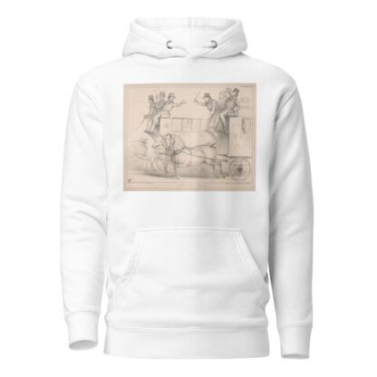 Omnibus race by John Doyle Hoodie