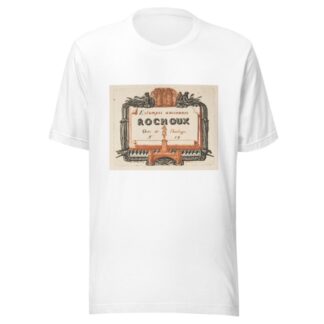 Address-card of the printseller, Rochoux by Charles Meryon T-Shirt