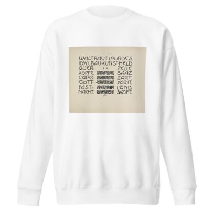 Beispiele kunstlerischer Schrift Pl.061 by Rudolf von Larisch Sweatshirt
