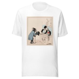 Vous savez, c’est pour mettre dans mon chapeau il m’en faut un très gros morceau by Moloch (Alphonse Hector Colomb) T-Shirt