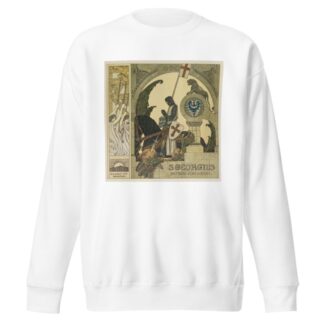 Oesterreichische Monatsbilder Pl.09 by Heinrich Lefler Sweatshirt
