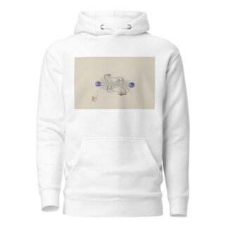 Ontwerp voor een broche met saffieren by Jules Chadel Hoodie