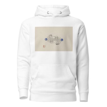 Ontwerp voor een broche met saffieren by Jules Chadel Hoodie