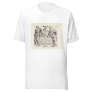 Portret van Nicolo Barbarigo en de personificaties van Overreding en Kennis by Robert van Audenaerde T-Shirt