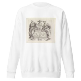 Portret van Nicolo Barbarigo en de personificaties van Overreding en Kennis by Robert van Audenaerde Sweatshirt