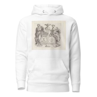 Portret van Nicolo Barbarigo en de personificaties van Overreding en Kennis by Robert van Audenaerde Hoodie