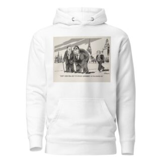 ‘Don’t look now, but I’m afraid somebody is following us’ by Edmund Siegfried Valtman Hoodie