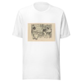 Le chat noir by Charles Dana Gibson T-Shirt