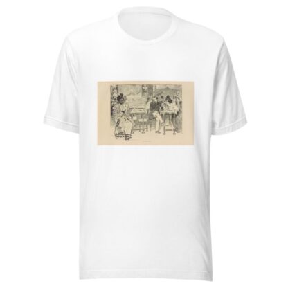 Le chat noir by Charles Dana Gibson T-Shirt