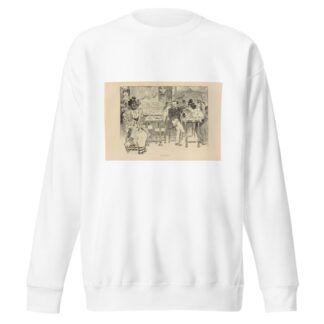 Le chat noir by Charles Dana Gibson Sweatshirt