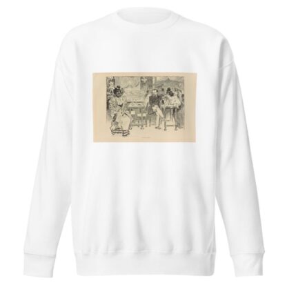 Le chat noir by Charles Dana Gibson Sweatshirt