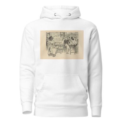Le chat noir by Charles Dana Gibson Hoodie