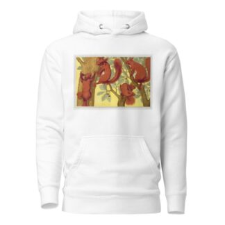 Écureuils by Maurice Pillard Verneuil Hoodie