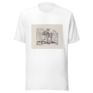 Illustrations for The Universal songster Pl.16 by George Cruikshank T-Shirt