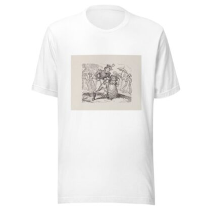 Illustrations for The Universal songster Pl.16 by George Cruikshank T-Shirt