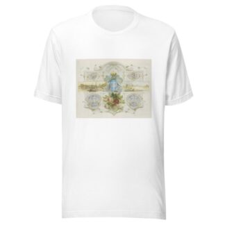 Felicitatie op de zilveren bruiloft van Otto Rudolph vom Rath en Anna Maria Louise Bunge, 1885 by Charles Rochussen T-Shirt