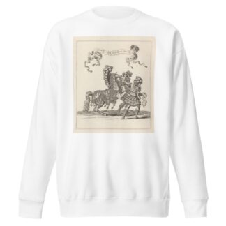 heval de mains & Palfreniers Romains by François Chauveau Sweatshirt