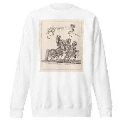 heval de mains & Palfreniers Romains by François Chauveau Sweatshirt