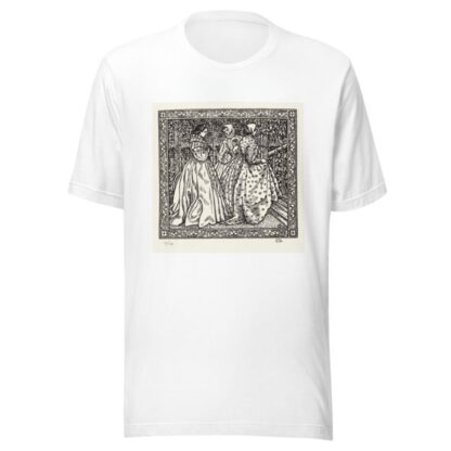 Drie vrouwen in een tuin by Lucien Pissarro T-Shirt