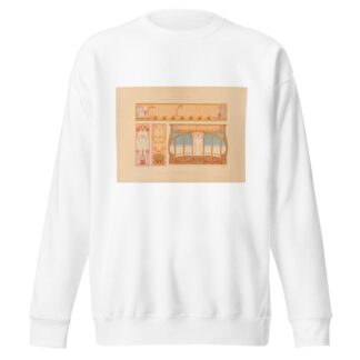 Café-Restaurant by Henry Guédy Sweatshirt