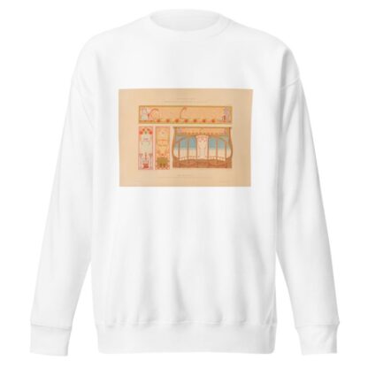 Café-Restaurant by Henry Guédy Sweatshirt