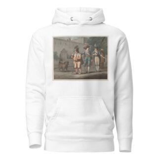 Launce Teaching his Dog Crab to behave as a Dog in all things – ‘The Two Gentlemen of Verona,’ Act IV, Scene IV by Henry William Bunbury Hoodie