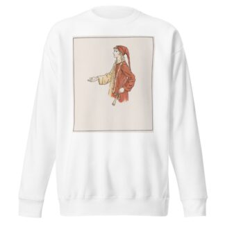The Pied Piper of Hamelin Pl 17 by Kate Greenaway Sweatshirt