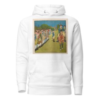 Yankee Doodle: An old friend in a new dress Pl.2 by Howard Pyle Hoodie