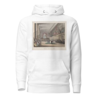 The Hall, Blue Coat School by Thomas Rowlandson Hoodie