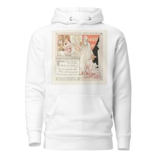 Brother and Sister by Walter Crane Hoodie