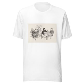 In Paris – A Cafe Artist by Charles Dana Gibson T-Shirt