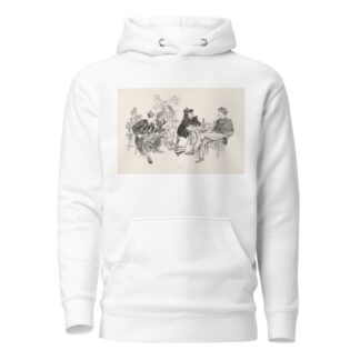 In Paris – A Cafe Artist by Charles Dana Gibson Hoodie