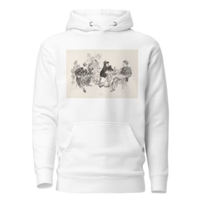 In Paris – A Cafe Artist by Charles Dana Gibson Hoodie