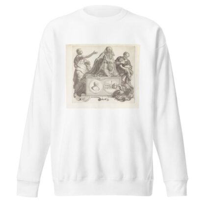 Portret van een lid van de familie Barbarigo en de personificaties Berouw van zonden en Meditatie by Robert van Audenaerde Sweatshirt