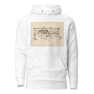 Decorative tail-piece to page 46 of Bell’s edition of The tempest by Robert Anning Bell Hoodie