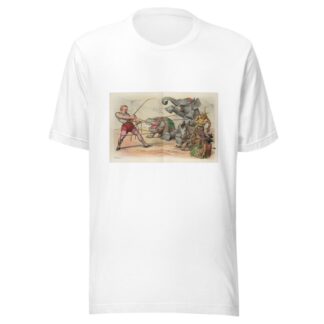 Trouble ahead for the trainer by John Samuel Pughe T-Shirt