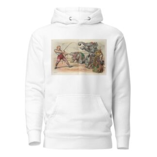 Trouble ahead for the trainer by John Samuel Pughe Hoodie