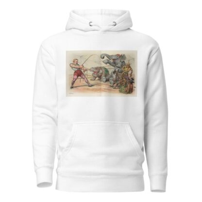 Trouble ahead for the trainer by John Samuel Pughe Hoodie