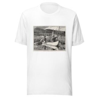 Trapping in the Adirondacks by Winslow Homer T-Shirt