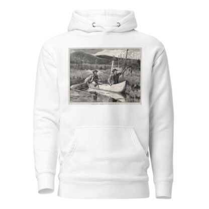 Trapping in the Adirondacks by Winslow Homer Hoodie