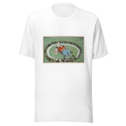 He rested in a Borax ring to keep the bugs away by Peter Newell T-Shirt