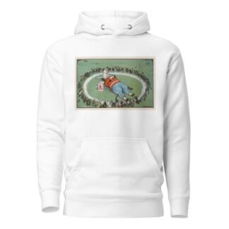 He rested in a Borax ring to keep the bugs away by Peter Newell Hoodie