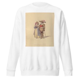 Sketches of costume Pl.116 by John Richard Coke Smyth Sweatshirt