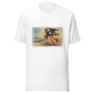The scarecrow of the Pacific by John Samuel Pughe T-Shirt