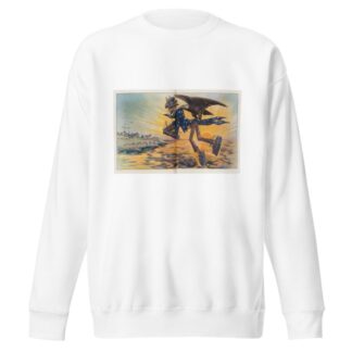 The scarecrow of the Pacific by John Samuel Pughe Sweatshirt
